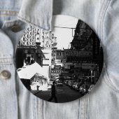 ヴィンテージ中国香港通りシティカー 缶バッジ (インサイチュ)