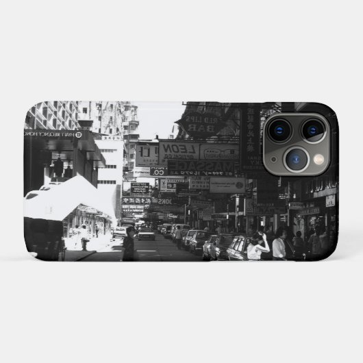 ヴィンテージ中国香港通りシティカー Case-Mate iPhoneケース (裏面(横))