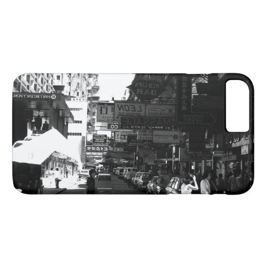 ヴィンテージ中国香港通りシティカー Case-Mate iPhoneケース (裏面(横))
