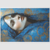 ヴィンテージ中東女性切り離し 薄葉紙 (正面)