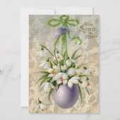 ヴィンテージ主はイースターの卵を復活させた シーズンカード (正面)