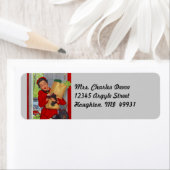 ヴィンテージ主婦エランズ走差出人住所ラベル ラベル (インサイチュ)