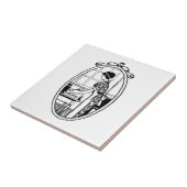 ヴィンテージ主婦ベーキング タイル (側面)