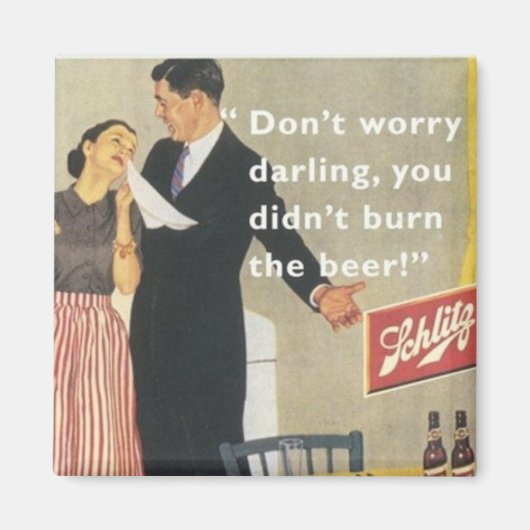 ヴィンテージ主婦 マグネット (正面)