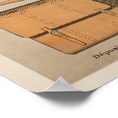 ヴィンテージ乗馬用具（1890年） ポスター (角)