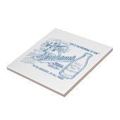 ヴィンテージ乳広告 タイル (側面)