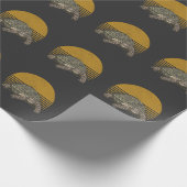 ヴィンテージ亀の恋人レトロカメ ラッピングペーパー (角)