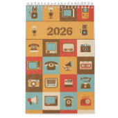 ヴィンテージ予定表 カレンダー (カバー)