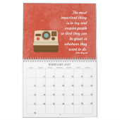 ヴィンテージ予定表 カレンダー (2月 2027)