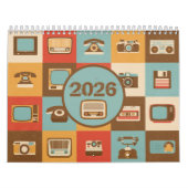 ヴィンテージ予定表 カレンダー (カバー)