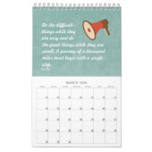 ヴィンテージ予定表 カレンダー (3月 2026)