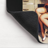 ヴィンテージ事務企業のピンナップ マウスパッド (コーナー)