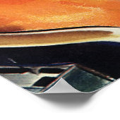 ヴィンテージ事務局長タイピングレター ポスター (角)