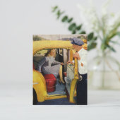 ヴィンテージ事業、タクシー運転女性乗客 (スタンド正面)