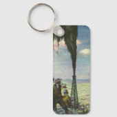 ヴィンテージ事業、労働者との油を急ぐ キーホルダー (正面)