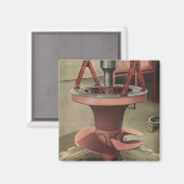 ヴィンテージ事業、大水車エネルギー マグネット (正面/裏面)