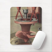 ヴィンテージ事業、大水車 マウスパッド (マウス)
