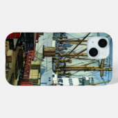 ヴィンテージ事業、着航貨物船運送 Case-Mate iPhoneケース (裏面 (横))