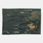 ヴィンテージ事業，緊急電話警官 キッチンタオル (横)