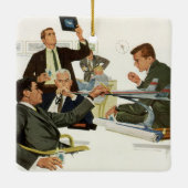 ヴィンテージ事業、航空会社幹部との協議 セラミックオーナメント (裏面)