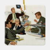 ヴィンテージ事業、航空会社幹部との協議 セラミックオーナメント (正面)