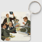 ヴィンテージ事業、航空会社役員会議 キーホルダー (裏面)