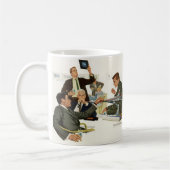 ヴィンテージ事業、航空会社役員会議 コーヒーマグカップ (左)