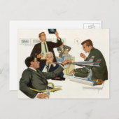 ヴィンテージ事業、航空会社役員会議 ポストカード (正面/裏面)