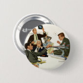 ヴィンテージ事業、航空会社役員会議 缶バッジ (正面&裏面)