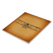 ヴィンテージ二面アンティーク航空術 タイル (側面)