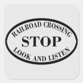 ヴィンテージ交差点 スクエアシール (正面)