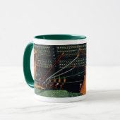 ヴィンテージ交換機 マグカップ (正面左)