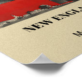 ヴィンテージ交通バス1940年代頃 ポスター (角)