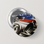 ヴィンテージ交通,スポーツレースカーレース 缶バッジ (正面&裏面)