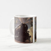 ヴィンテージ交通、山車旅行 コーヒーマグカップ (正面左)