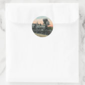 ヴィンテージ交通、西アンティーク石炭鉄道 ラウンドシール (バッグ)