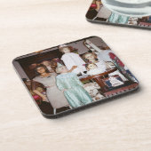 ヴィンテージ人形アンティーク コースター (左側)