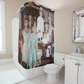 ヴィンテージ人形アンティーク シャワーカーテン (インサイチュ)