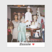 ヴィンテージ人形アンティーク シール (シート)