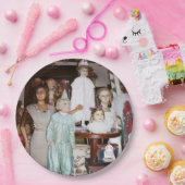 ヴィンテージ人形アンティーク ペーパープレート (パーティー)