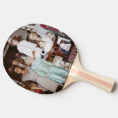 ヴィンテージ人形アンティーク 卓球ラケット (横)