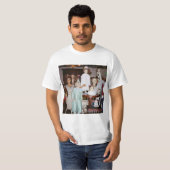 ヴィンテージ人形アンティーク Tシャツ (正面フル)