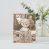 ヴィンテージ人形 ポストカード (スタンド正面)