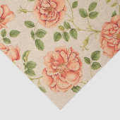 ヴィンテージ人気があるフローラバラ 薄葉紙 (詳細)