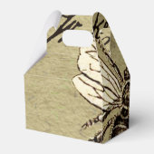 ヴィンテージ人蜂イラストレーションアンティーク フェイバーボックス (裏面サイド)