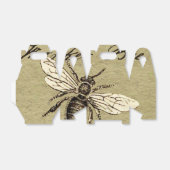 ヴィンテージ人蜂イラストレーションアンティーク フェイバーボックス (折り畳みなし)