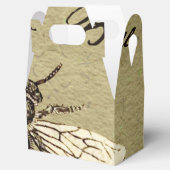 ヴィンテージ人蜂イラストレーションアンティーク フェイバーボックス (オープン)