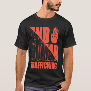 ヴィンテージ人身売買を終わらせる Tシャツ