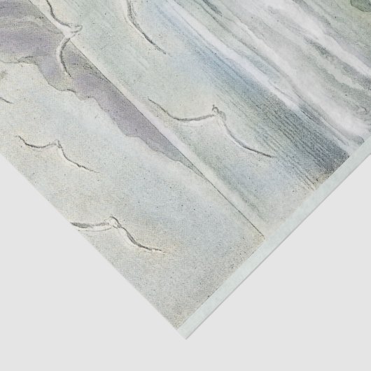 ヴィンテージ人魚が海の下で夢を見るパーティー 薄葉紙 (詳細)