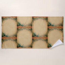 ヴィンテージ人魚の尾 ビーチタオル